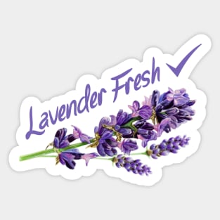 Lavender Fresh! Sticker